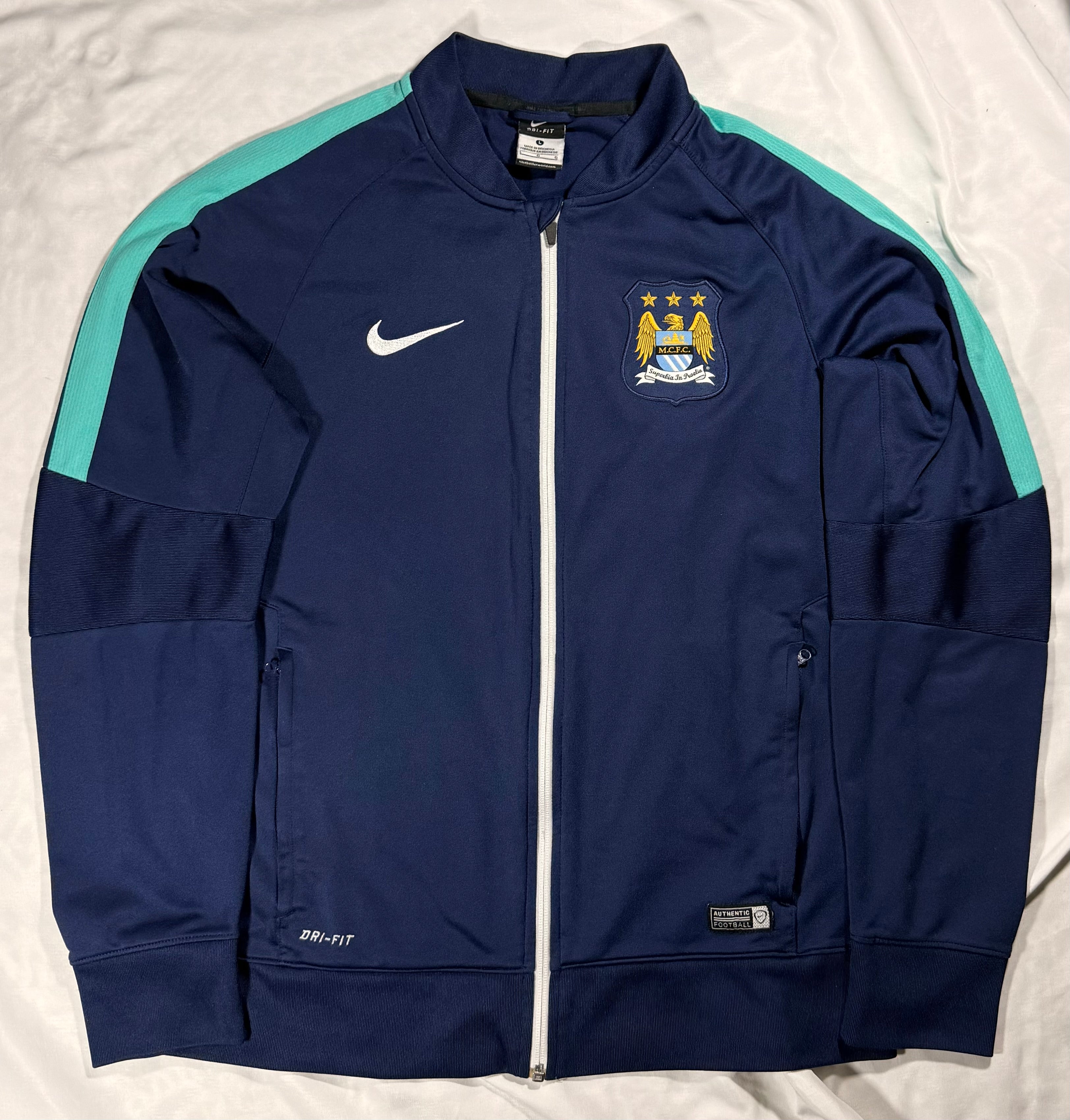 Vintage Manchester City Trackjacket
