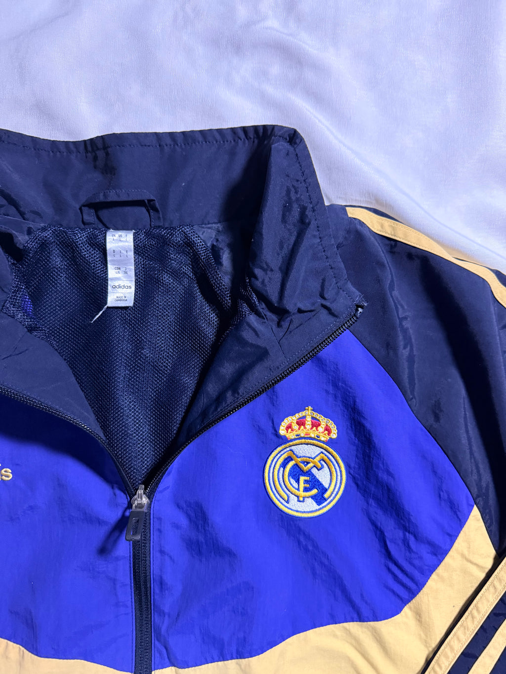 Vintage Real Madrid Trackjacket