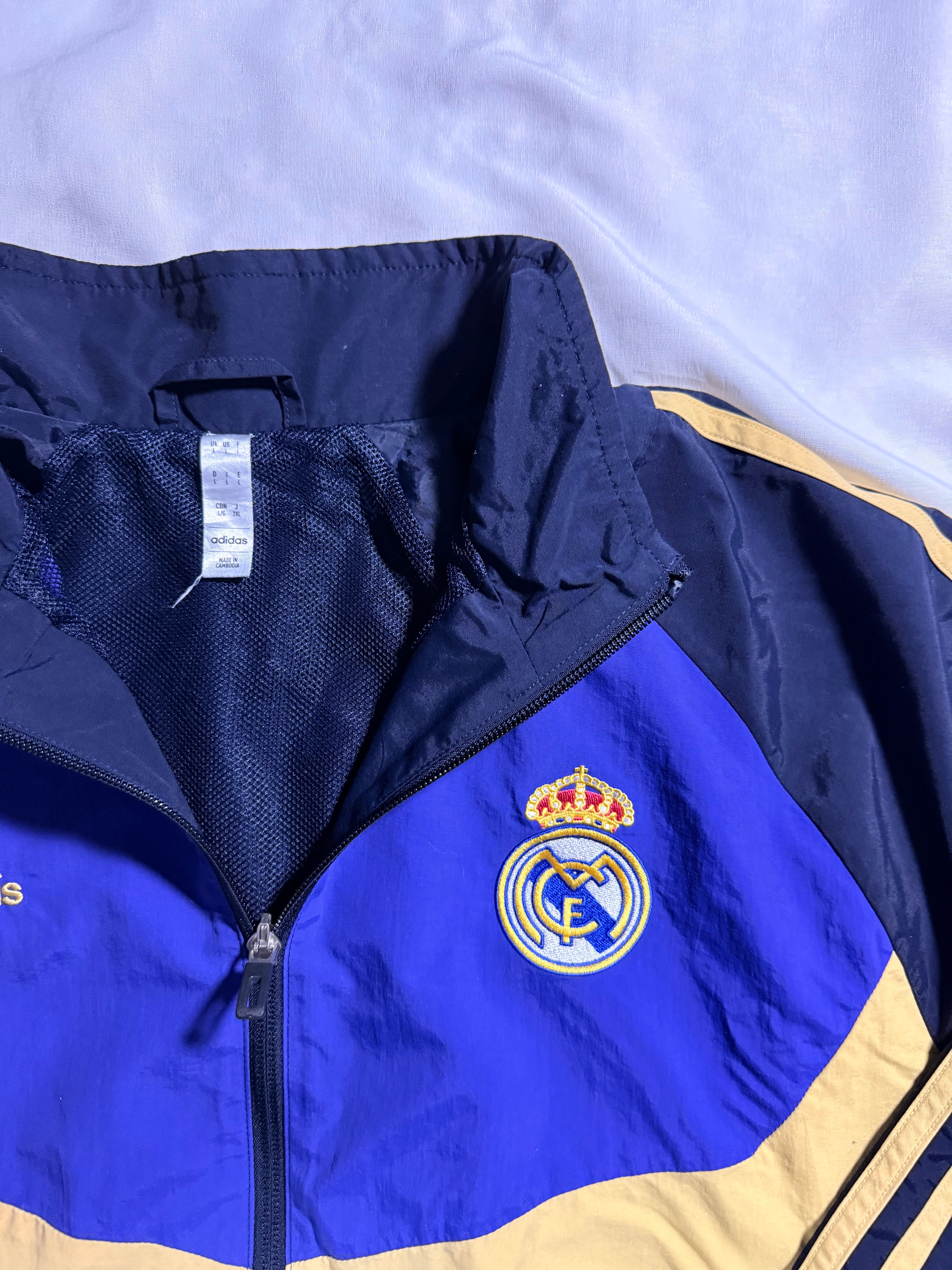 Vintage Real Madrid Trackjacket