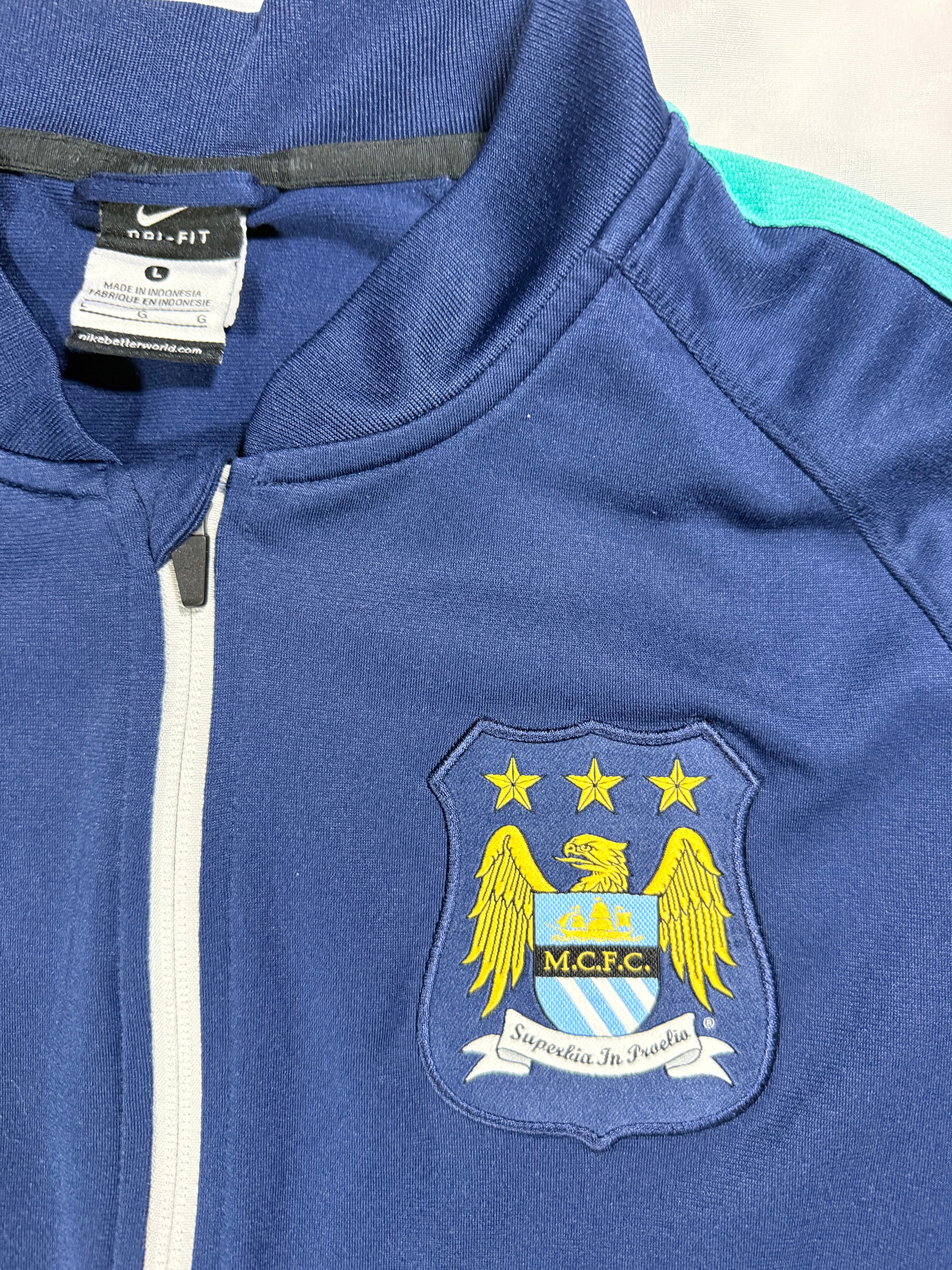 Vintage Manchester City Trackjacket